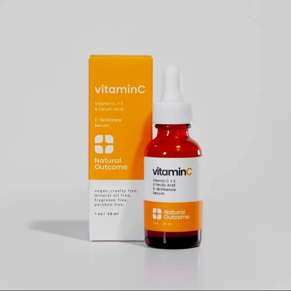 Natural Outcome Skincare - Vitamin C+E Serum with Ferulic acid - C- Brilliance